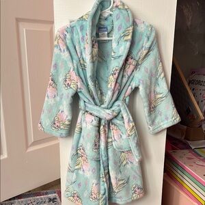 Kids' Aqua Princess Robe
